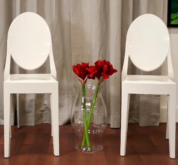 Стул Victoria Ghost белый