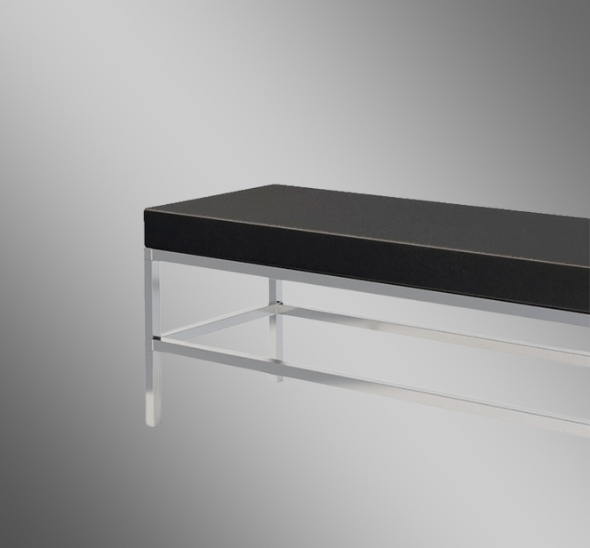 Банкетка черная