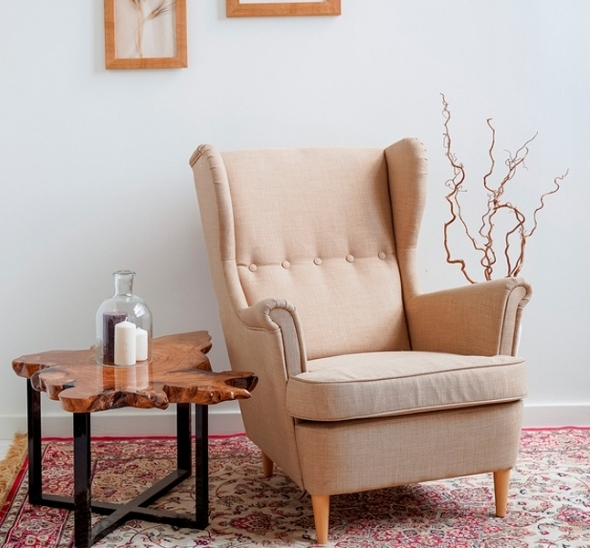 Кресло Страндмон Бежевое