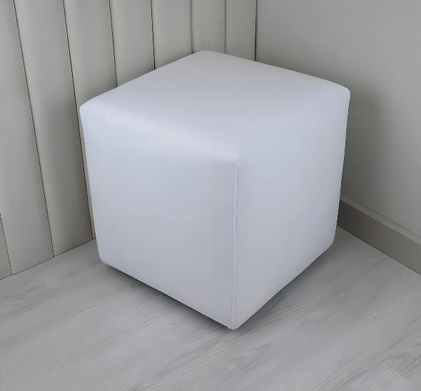 Пуф Геометрия белый