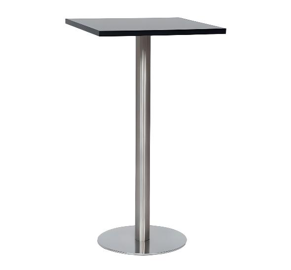 Стол коктейльный Quadratic 60х60 черный