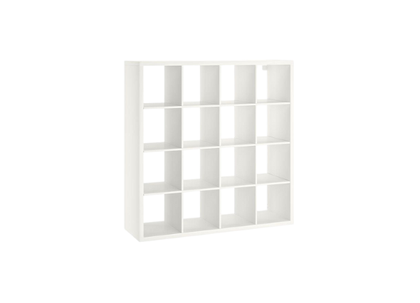 Стеллаж на 16 ячеек белый