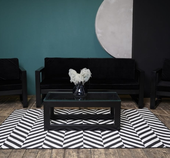 Журнальный стол Aurora Black modern