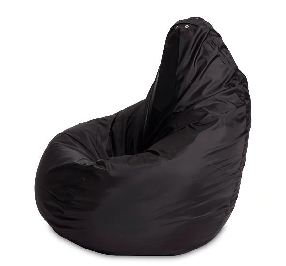 Пуф кресло-мешок черный