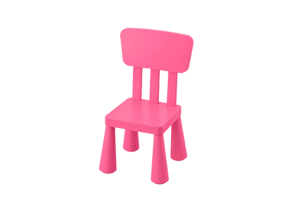 Детский стульчик Mammut розовый