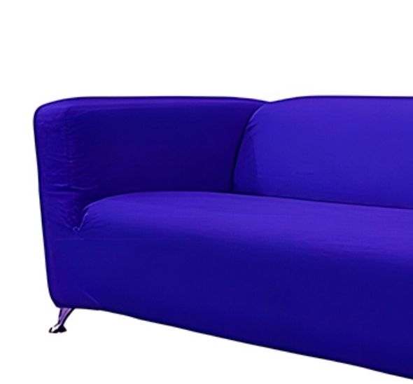 Диван Клиппан тканевый синий