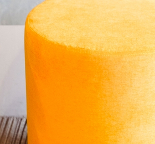 Пуфик круглый Желтый