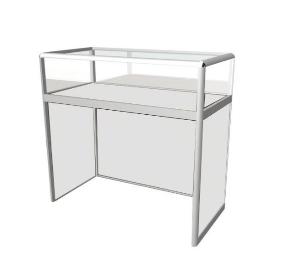 Витрина-прилавок белая