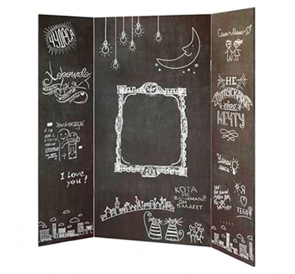 Ширма с поверхностью для мела