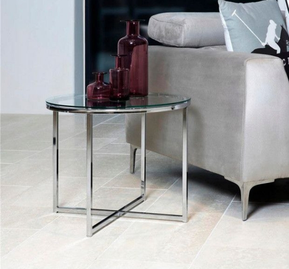 Журнальный столик со стеклом