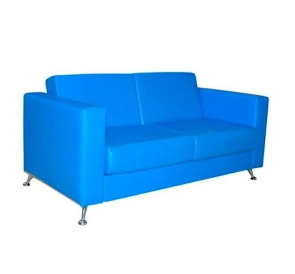 Диван Cube двухместный голубой