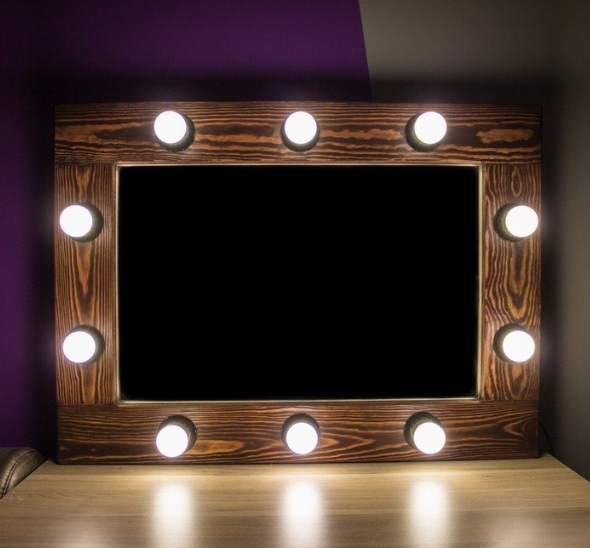 Зеркало Тёмное дерево