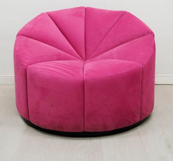 Кресло-пуф Вельвет Розовый