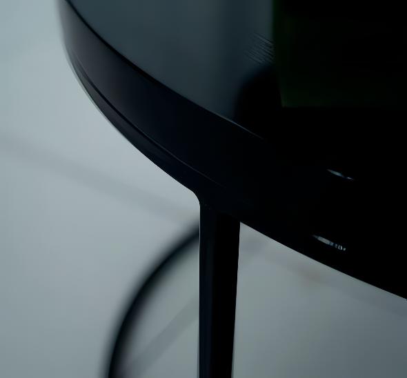 Журнальный стол Round Black