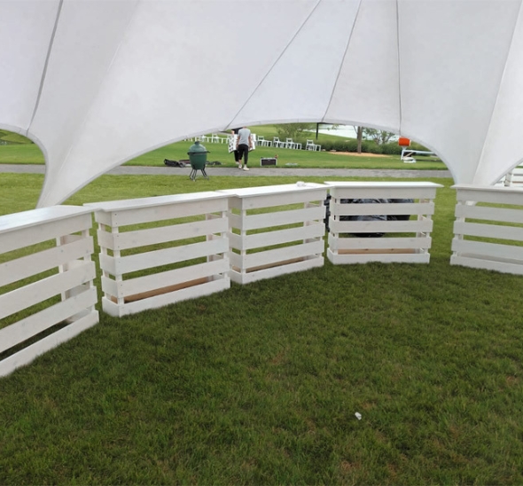 Барная стойка из паллет