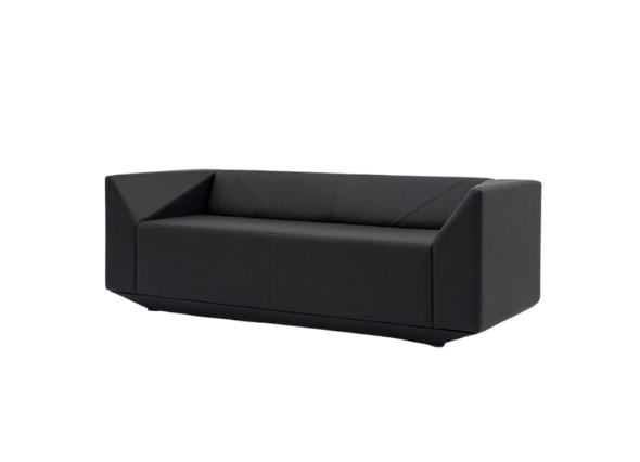 Диван Diamond трехместный черный