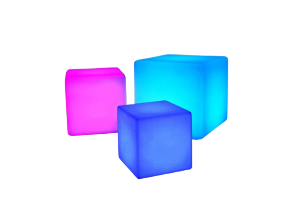 Светящийся куб с нишей