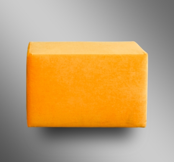 Пуфик прямоугольный Желтый