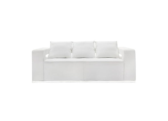 Диван Hi-Tech трехместный белый