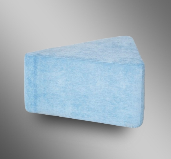 Пуфик Большой треугольник Небесно-голубой