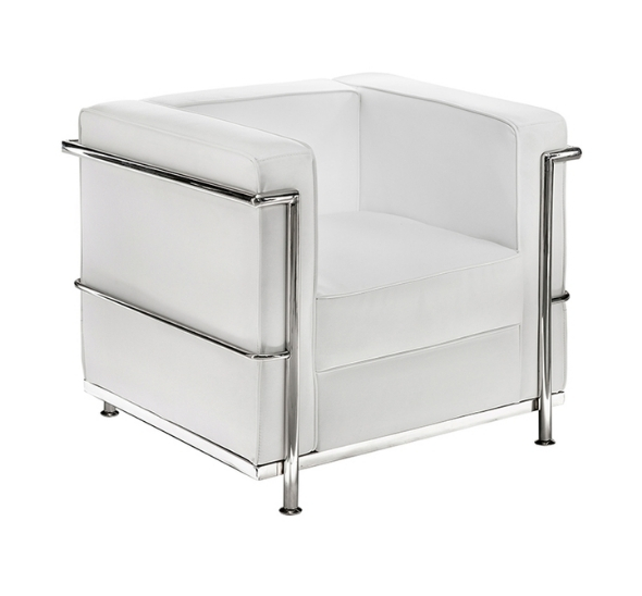 Кресло Chrome белое