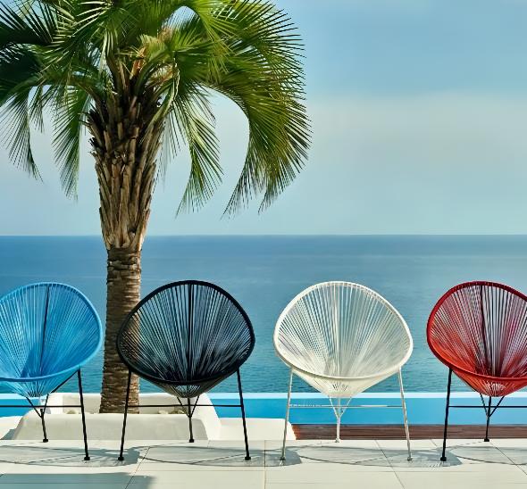 Кресло Acapulco White