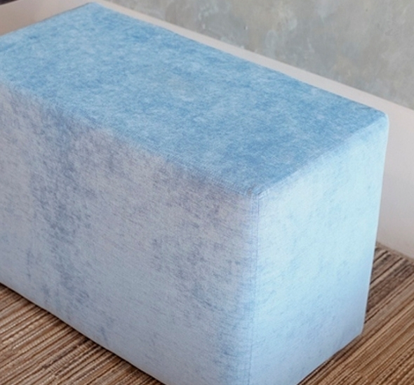 Пуфик прямоугольный Небесно-голубой