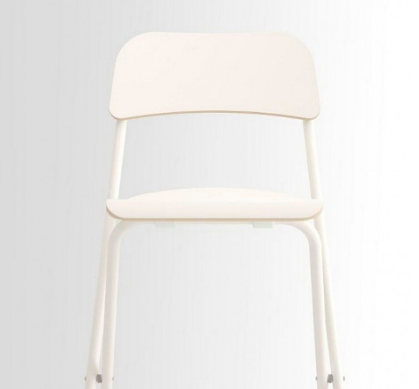 Стул барный складной Франклин белый