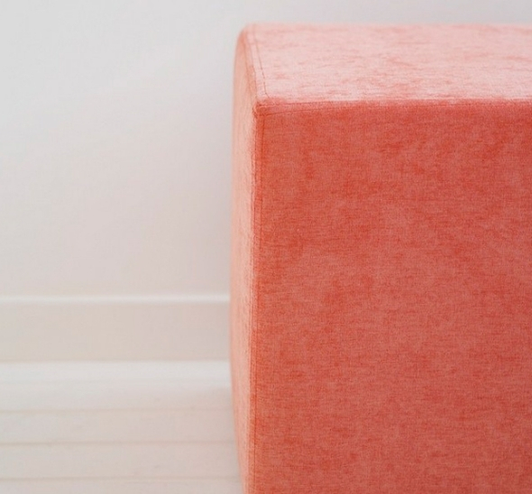 Пуфик Куб Терракот