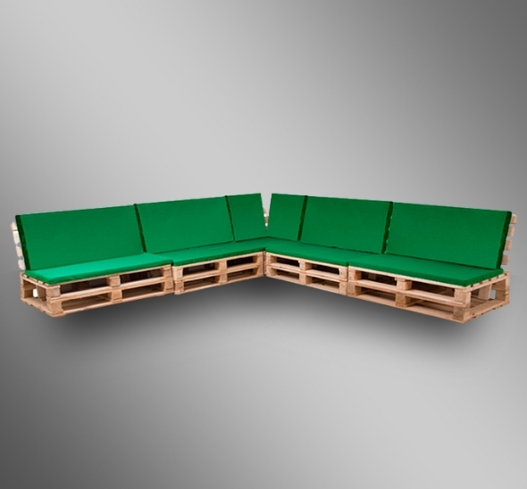 Диван модульный из паллет