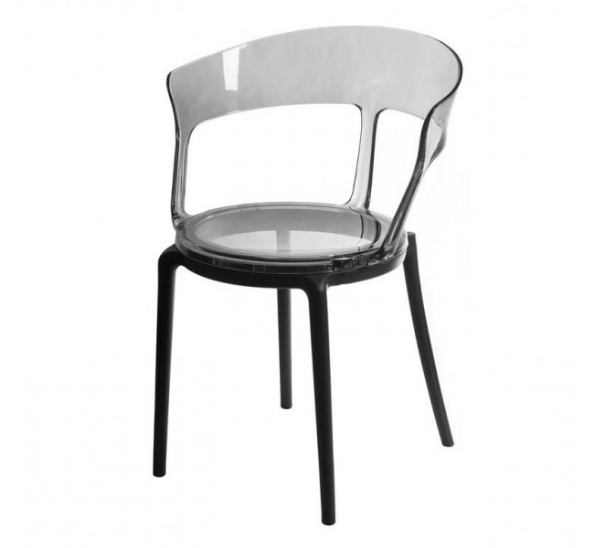 Стул Ruffo дымчатый