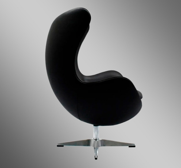 Кресло Egg Черное