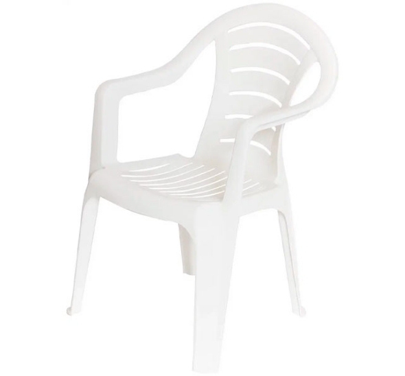 Стул пластик белый