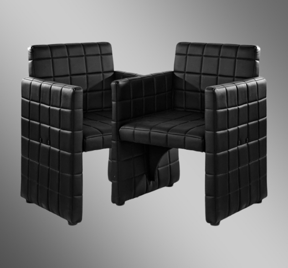 Кресло Stitch Черное