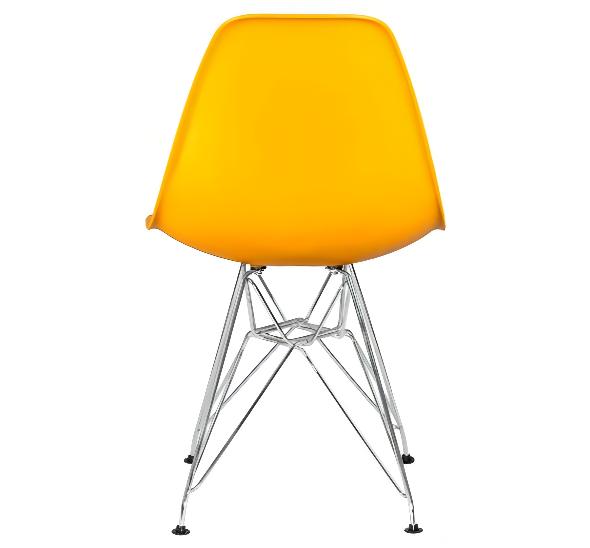 Стул Eames металл желтый