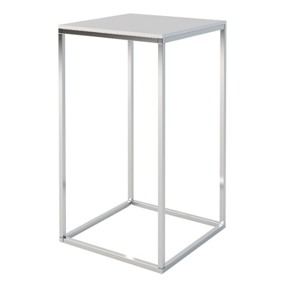 Барный стол Лаконичность с белой столешницей