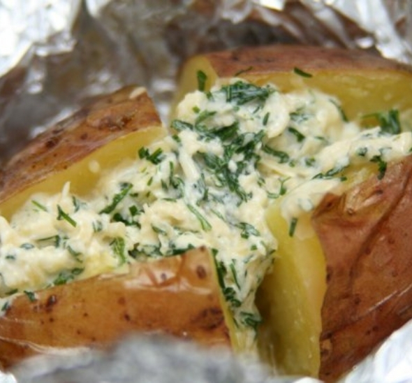 Печеный картофель
