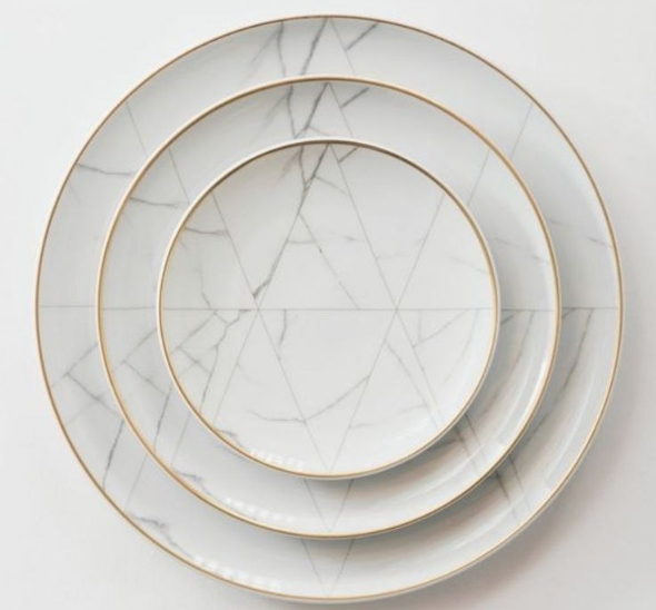 Тарелки Marble