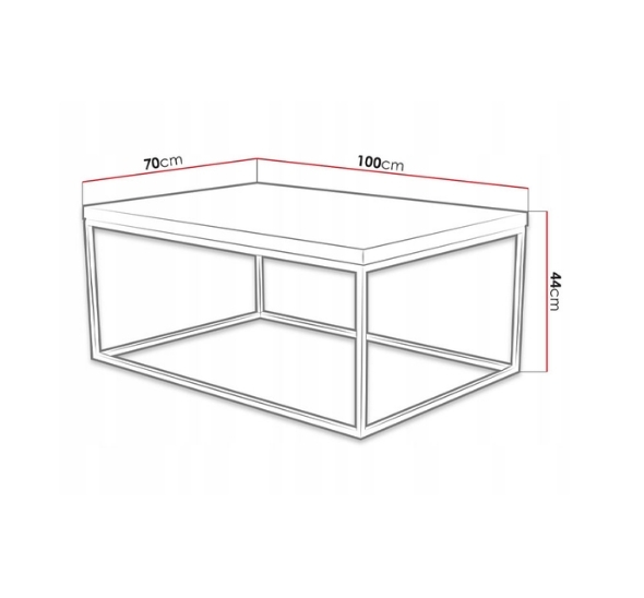 Стол журнальный Cube Loft