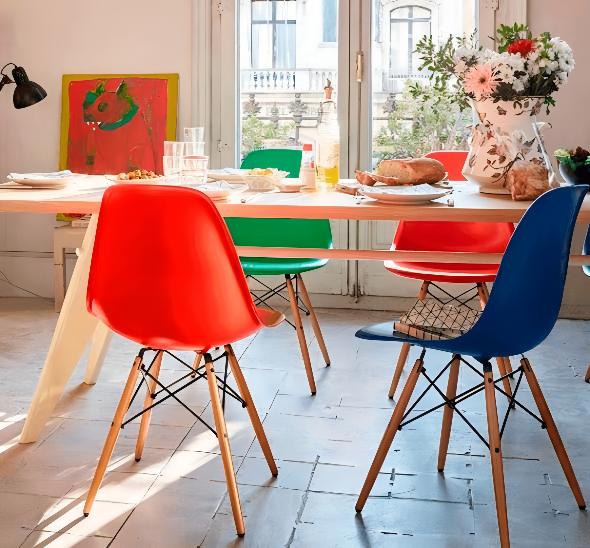 Стул Eames красный