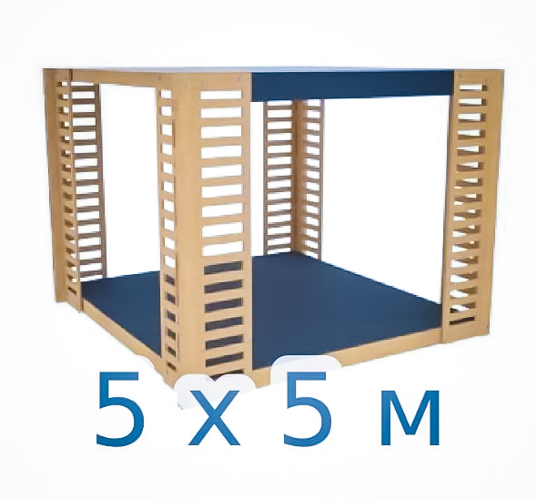 Корнер Веранда 5х5 м