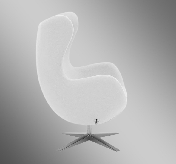 Кресло Egg Белое