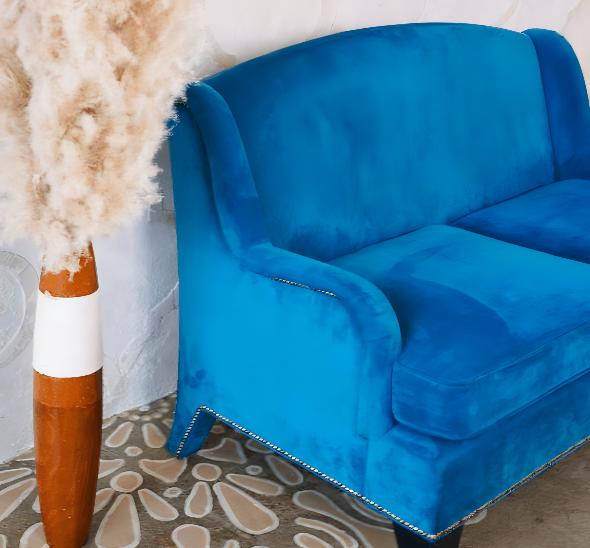 Диван Adelaida Blue