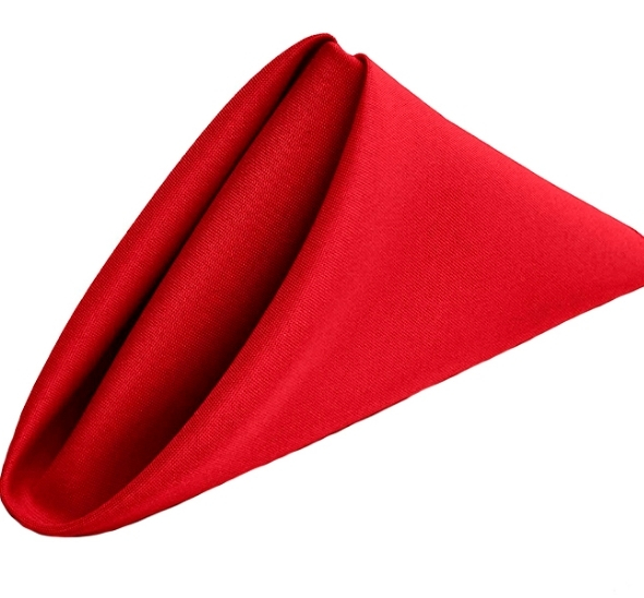 Салфетка бордовая 45х45
